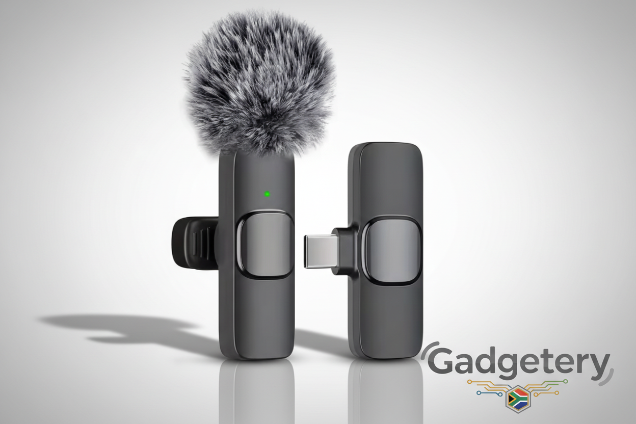 Premium Microphone with Gadgetery Logo