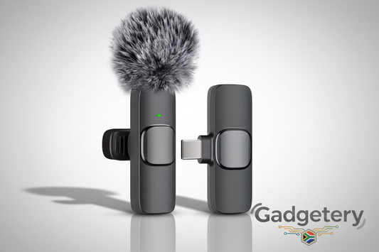 Premium Microphone with Gadgetery Logo